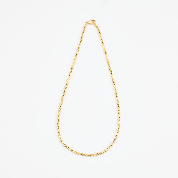 Kongekæde Halskæde i 14K guld, 43 cm, 10 g