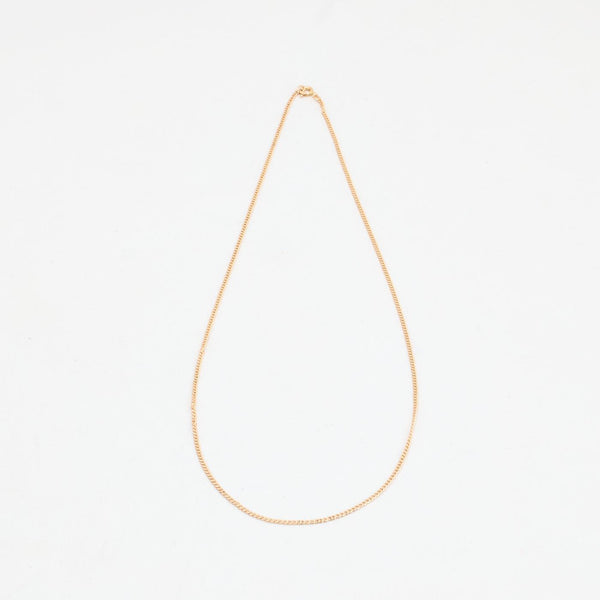 Panser Halskæde i 14K rosaguld, 50 cm, 3.4 g