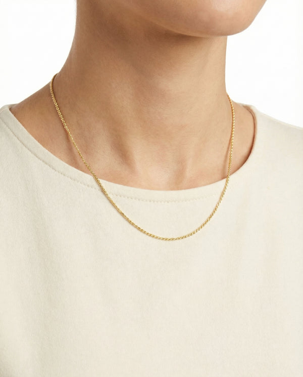 Halskæde i 18K guld, 44 cm, 4.24 g