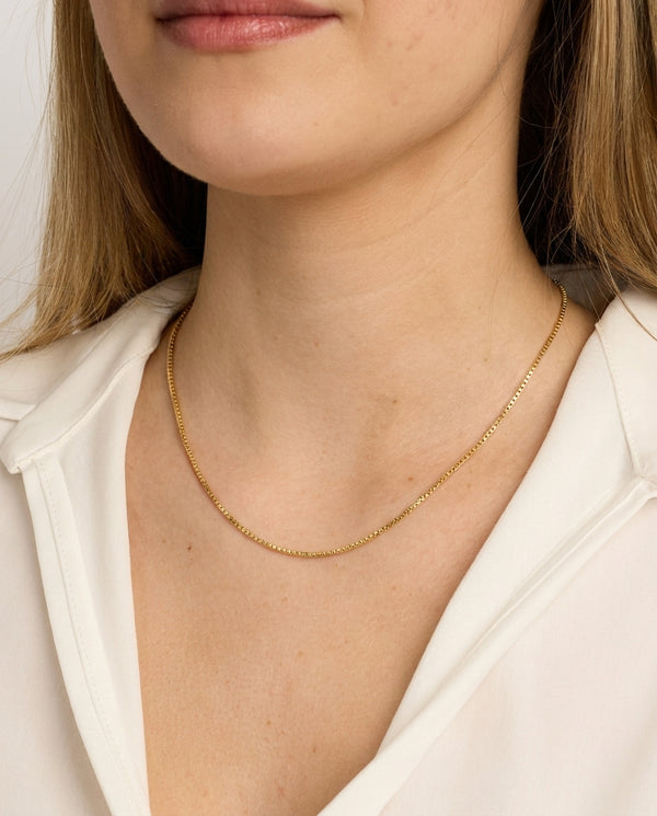 Venezia Halskæde i 14K guld, 42.5 cm, 3.9 g
