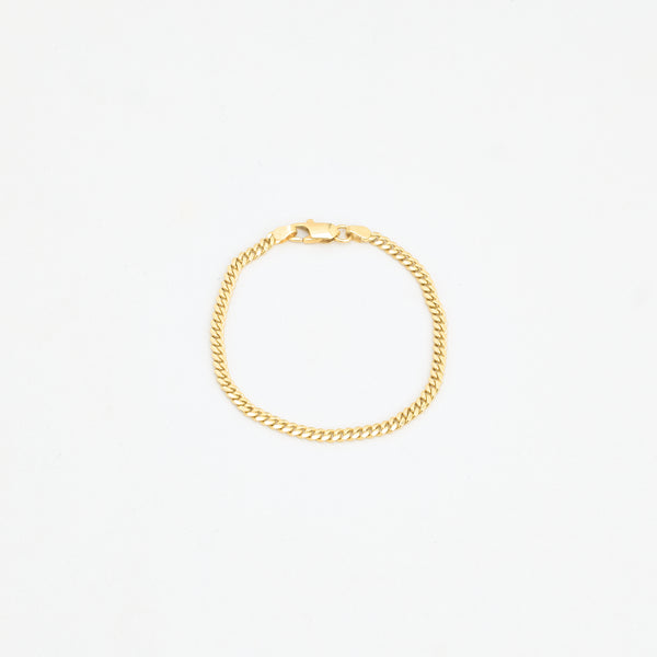 Panser Armbånd i 14K guld, 19 cm, 6.5 g