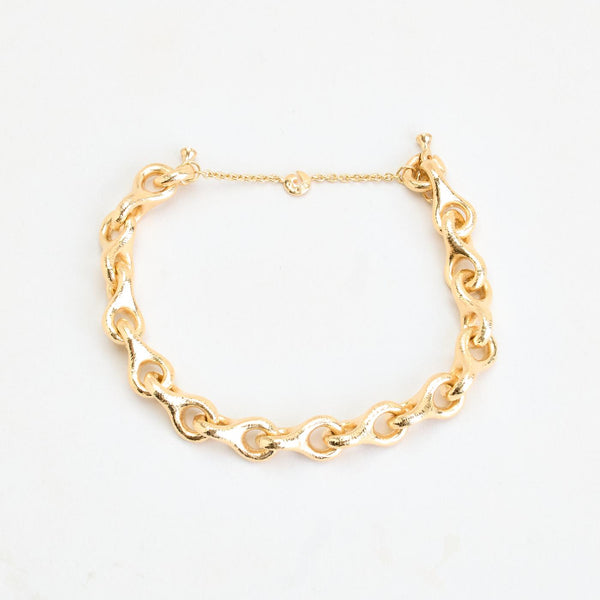 Ole Lynggaard 8-tals armbånd i 14K guld, 19 cm, 52,4 g