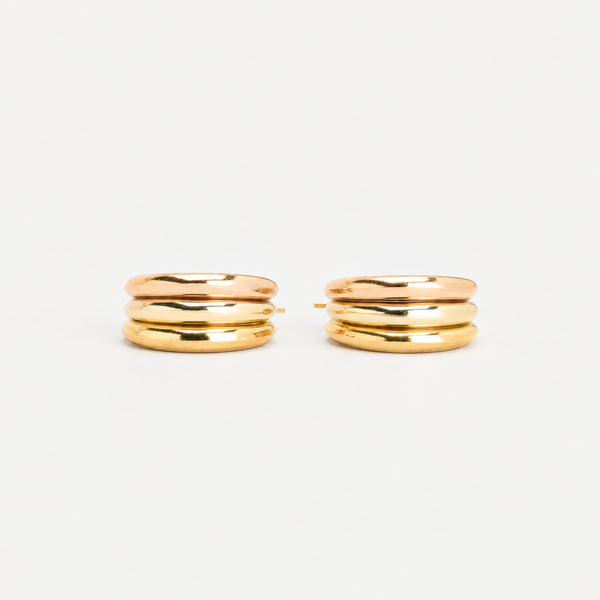 Creoler i 18K guld, 1.5 cm,