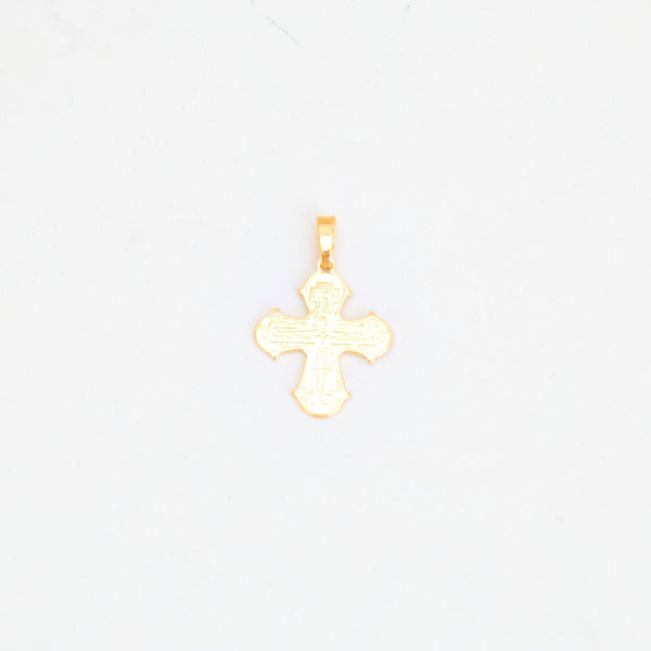 Dagmarkors i 8K guld, 2.2 cm, 1.01 g
