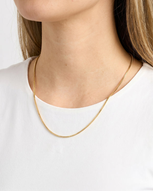 Venezia Halskæde i 8K guld, 42.5 cm, 2.2 g