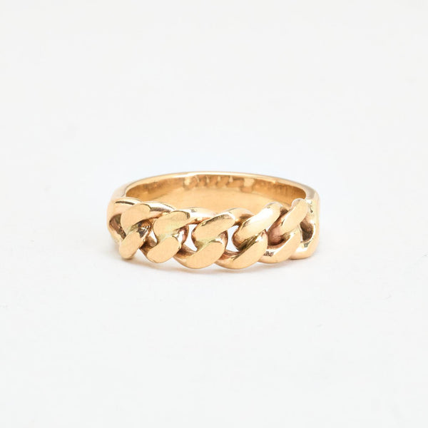 Panser Ring i 14K guld, str. 55
