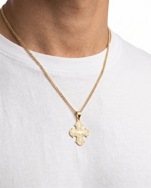 Dagmarkors i 14K guld, 2.3 cm, 1.6 g