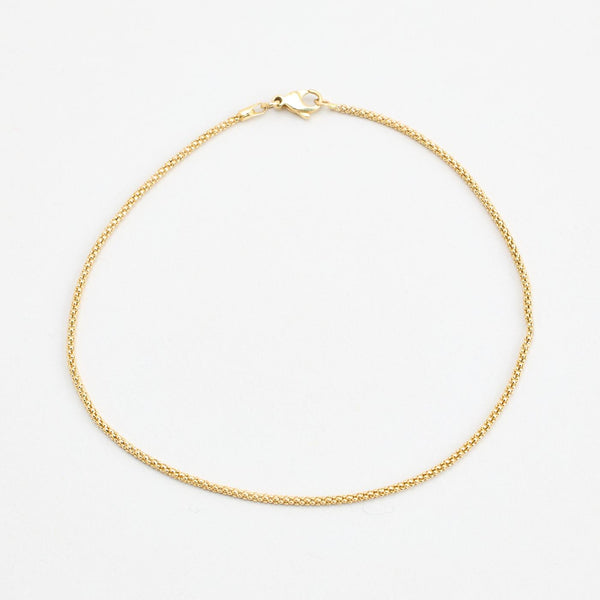 Armbånd i 14K guld, 24.5 cm, 1.74 g