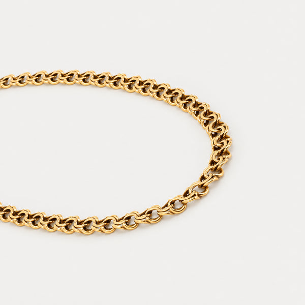 Bismark Halskæde i 14K guld, 48 cm, 11.31 g