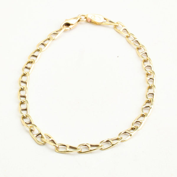 Mariner Link Armbånd i 14K guld, 19.5 cm, 4.8 g