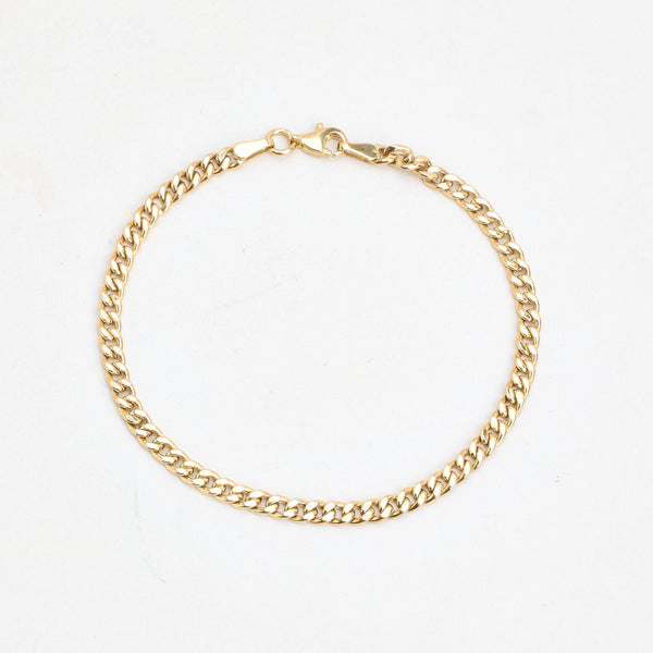 Panser Armbånd i 8K guld, 19.5 cm, 2.4 g