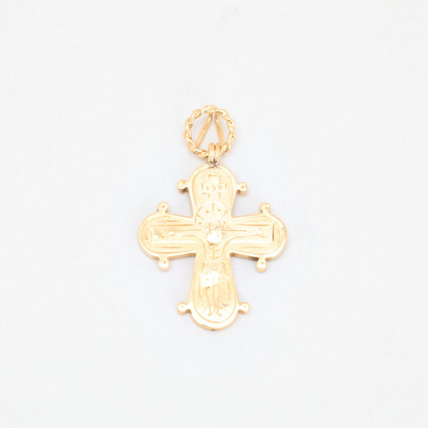 Dagmarkors i 14K guld, 3.5 cm, 2.25 g