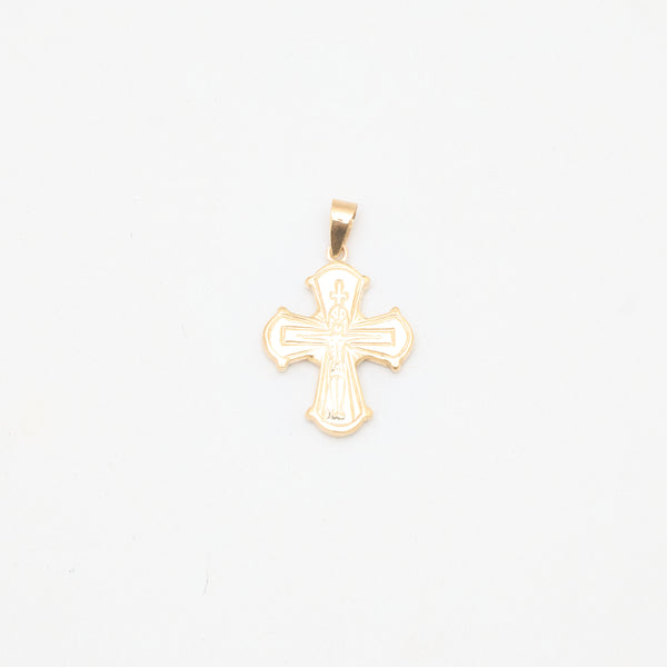 Dagmarkors i 8K guld, 3.2 cm, 1.85 g