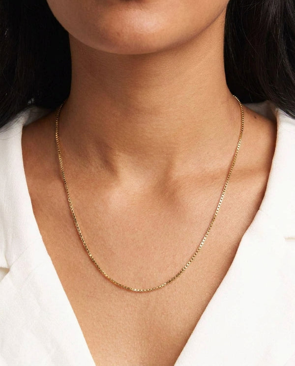 Venezia Halskæde i 14K guld, 50 cm, 4 g