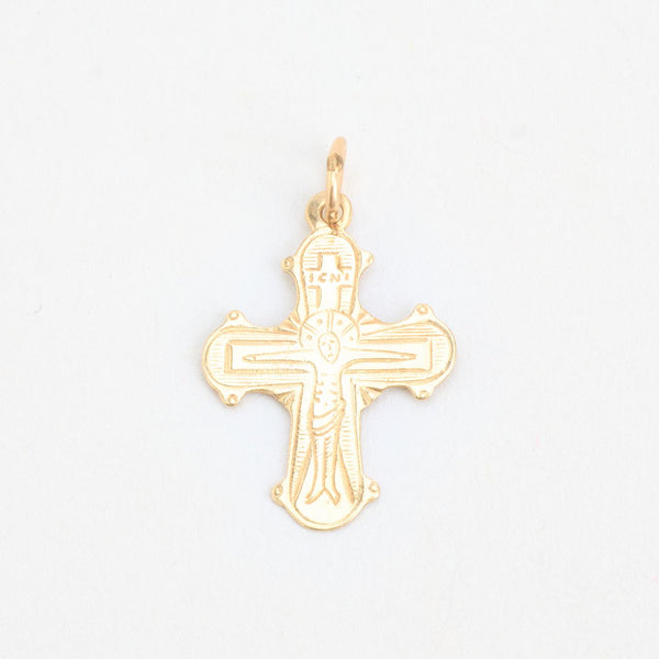 Dagmarkors i 8K guld, 2 cm, 0.5 g
