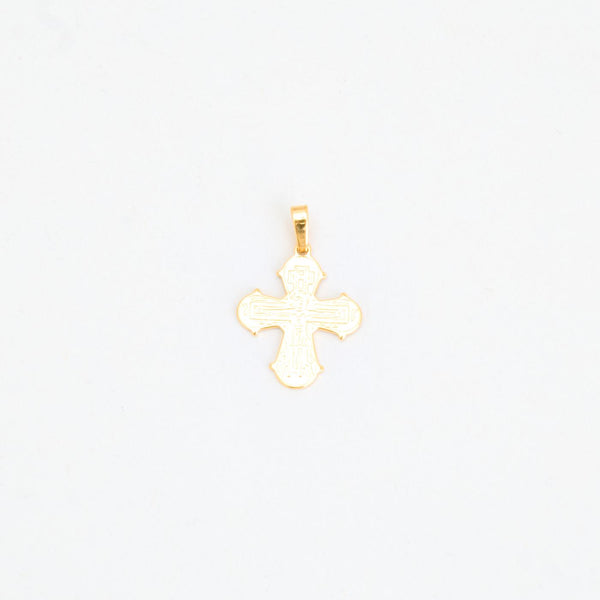 Dagmarkors i 8K guld, 2.2 cm, 0.99 g