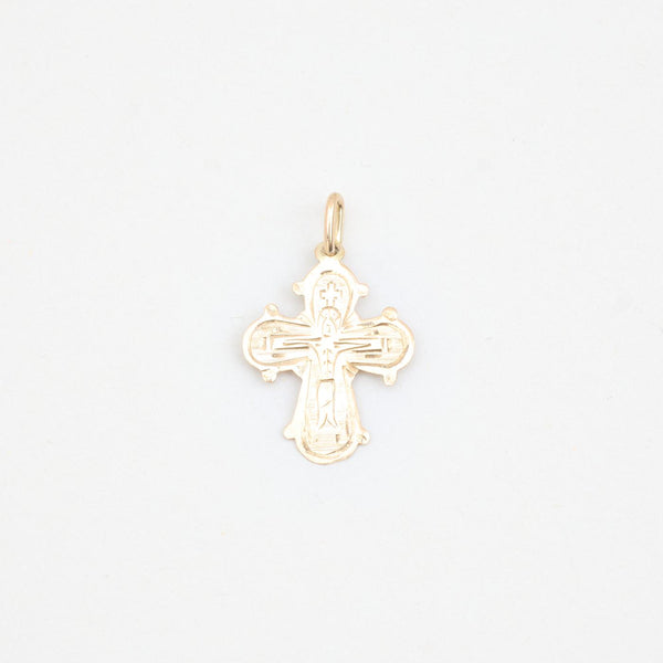 Dagmarkors i 8K guld, 2.5 cm, 0.7 g