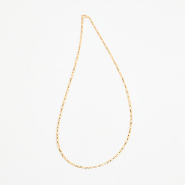 Halskæde i 14K guld, 55 cm, 2 g