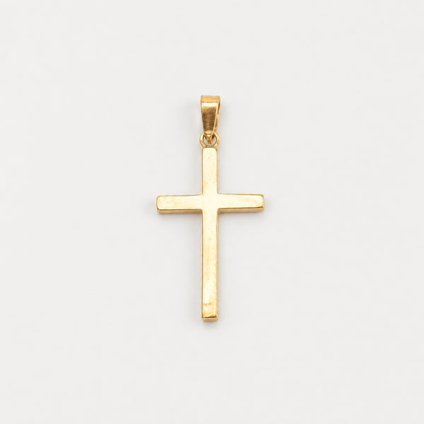 Kors i 8K guld, 3.5 cm, 0.65 g