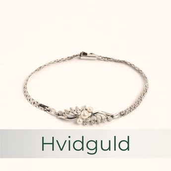 Hvidguld armbånd