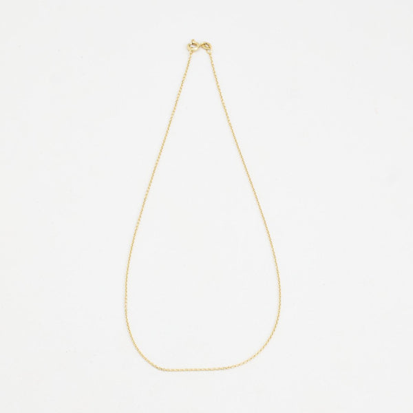 Halskæde i 14K guld, 37 cm, 1.5 g