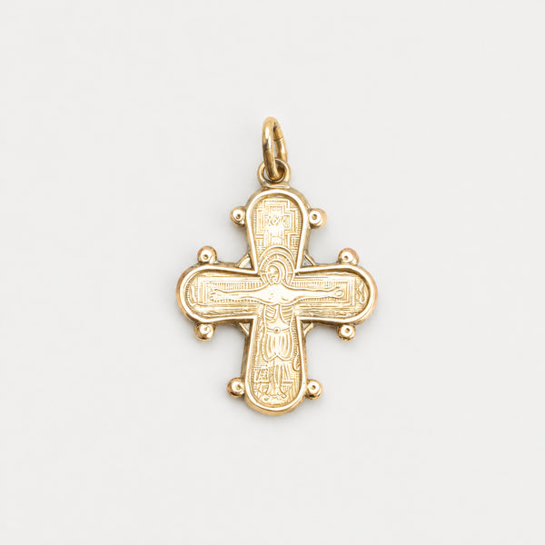 Dagmarkors i 8K guld, 2.5 cm, 0.8 g
