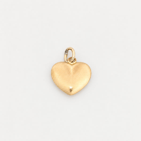 Hjerte vedhæng i 8K guld, 1.5 cm, 1.01 g