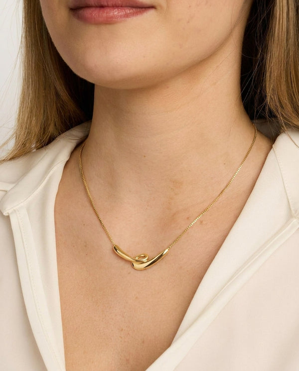 Panser Collier i 14K guld, 42 cm, 4.5 g