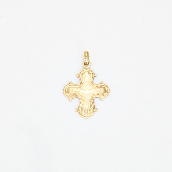 Dagmarkors i 8K guld, 2.5 cm, 1.02 g