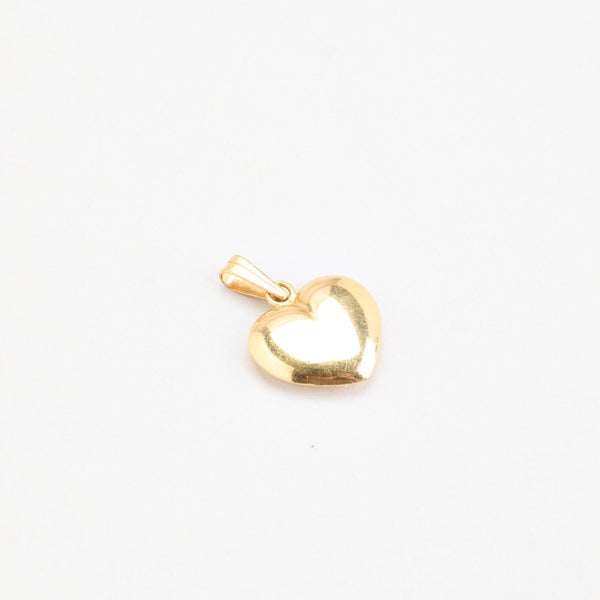 Klassisk Hjerte vedhæng i 14K guld, 2.2 cm, 1.3 g