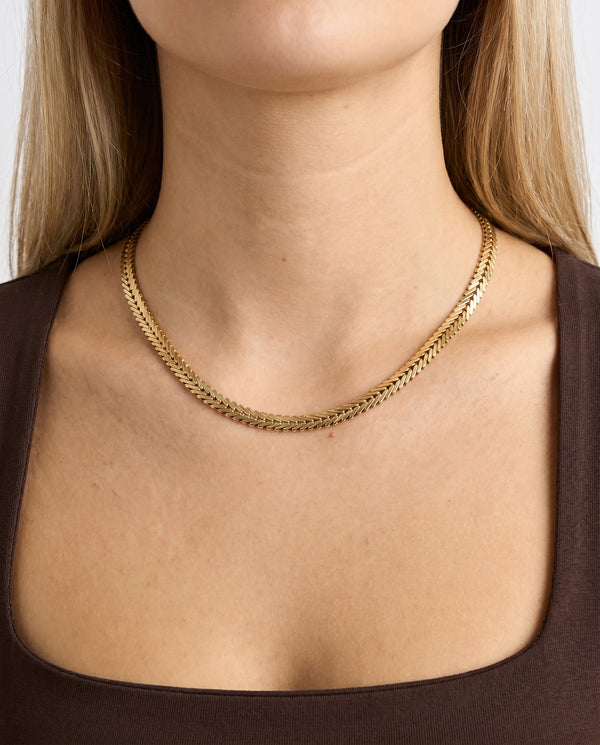 Geneve Halskæde i 14K guld, 40 cm, 33 g