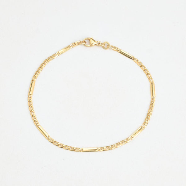 Mariner Link Ankelkæde i 8K guld, 19 cm, 2.2 g