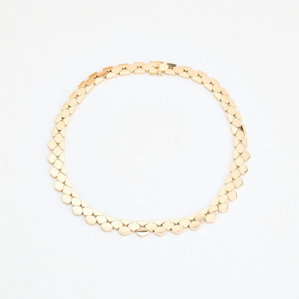 Bicelle Halskæde i 14K guld, 41 cm, 40.1 g
