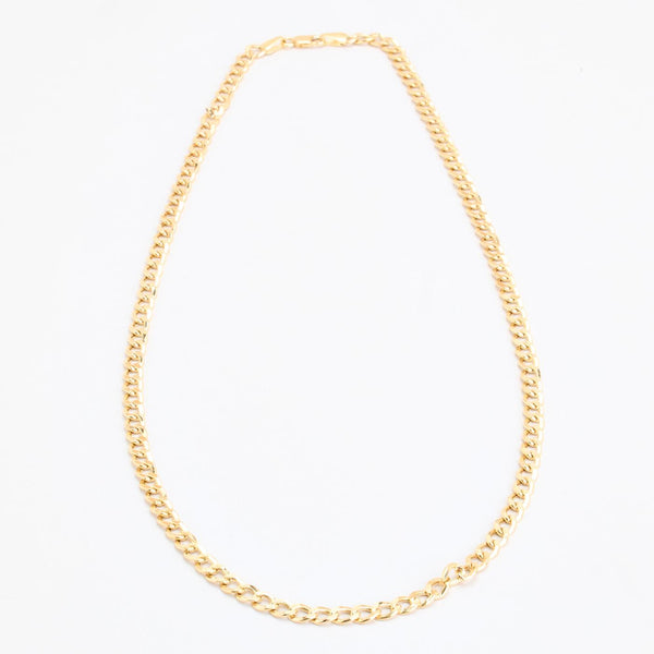 Panser Halskæde i 14K guld, 55 cm, 9.8 g