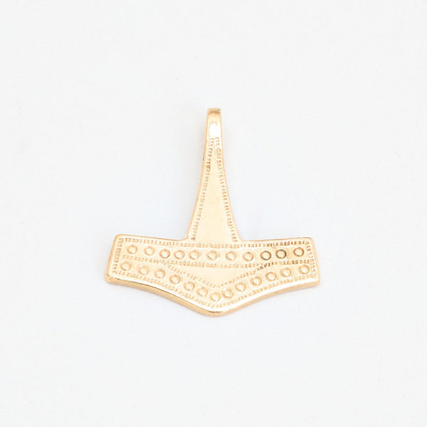 Thors hammer vedhæng i 8K guld, 2.5 cm, 3.15 g
