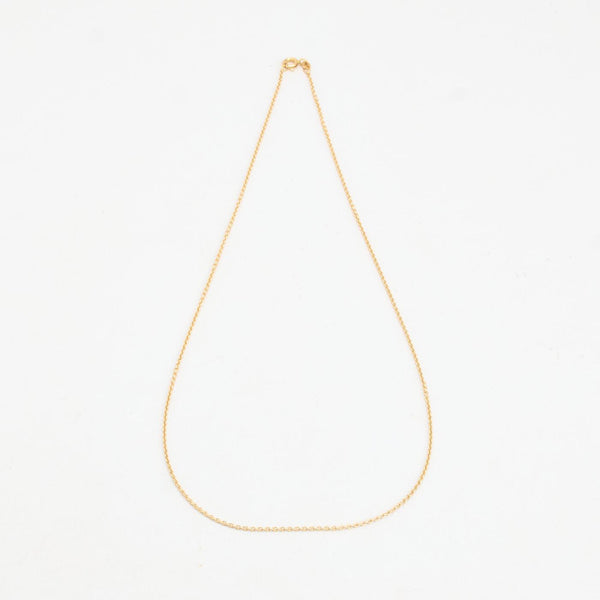 Ankerkæde Halskæde i 8K guld, 52 cm, 2.15 g