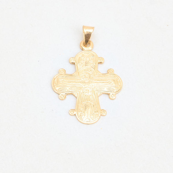 Dagmarkors i 14K guld, 2.5 cm, 1.8 g