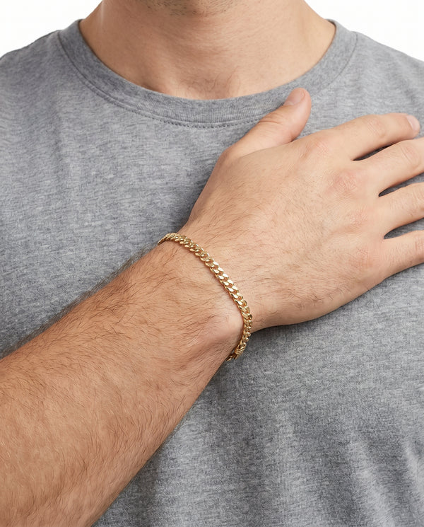 Panser Armbånd i 8K guld, 18.5 cm, 5.07 g