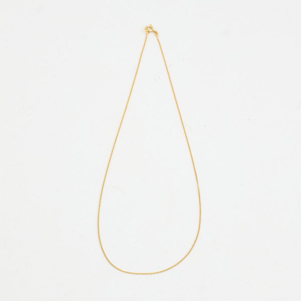 Panser Halskæde i 14K guld, 36 cm, 0.93 g