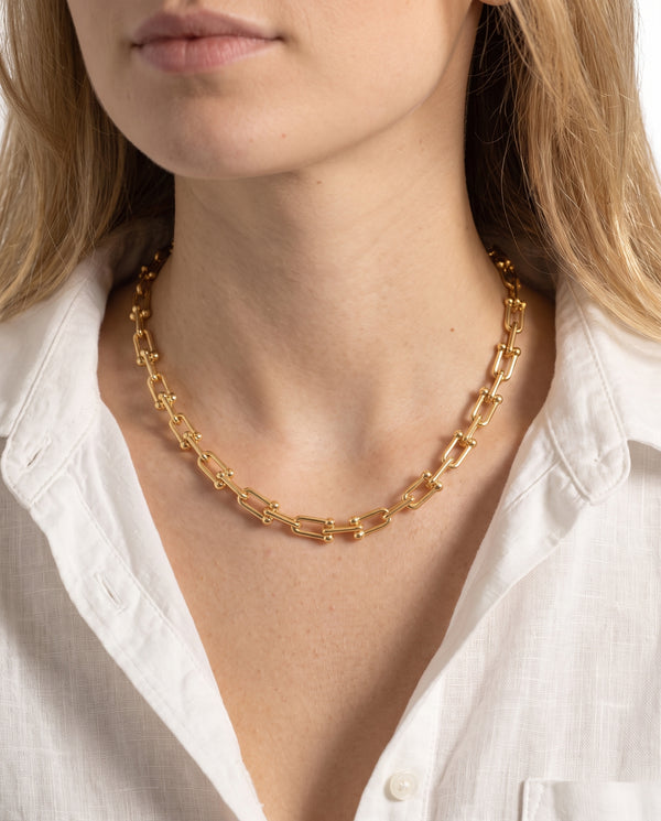Link Collier i 18K guld, 41 cm, 20.5 g