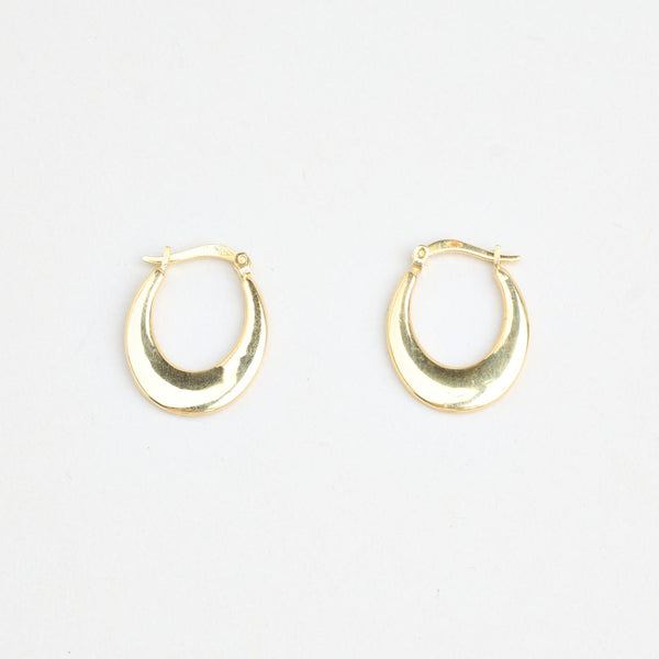 Creoler i 14K guld, 2 cm,
