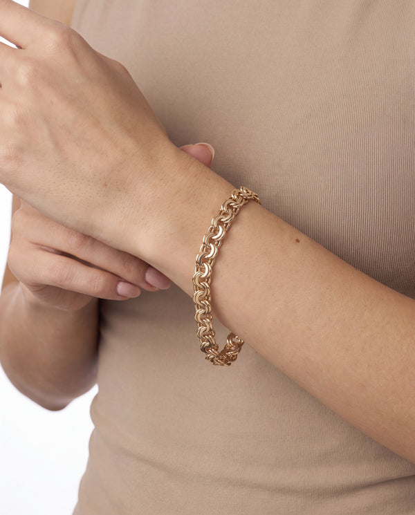 Bismark Armbånd i 8K guld, 20.5 cm, 11 g