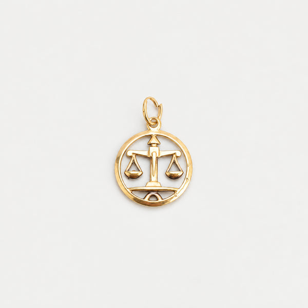 Vægt Vedhæng i 8K guld, 2.2 cm, 1.2 g