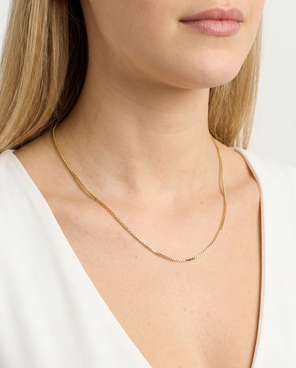 Venezia Halskæde i 8K guld, 42.5 cm, 3.1 g