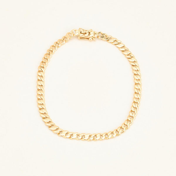 Panser Armbånd i 14K guld, 20 cm, 9.9 g