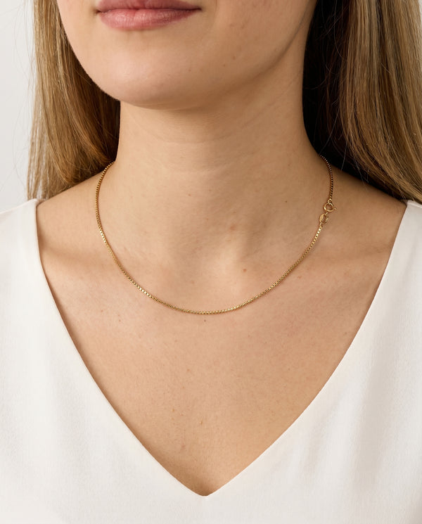 Venezia Halskæde i 14K guld, 42 cm, 2.5 g