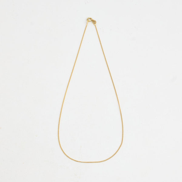 Panser Halskæde i 14K guld, 37 cm, 1.5 g