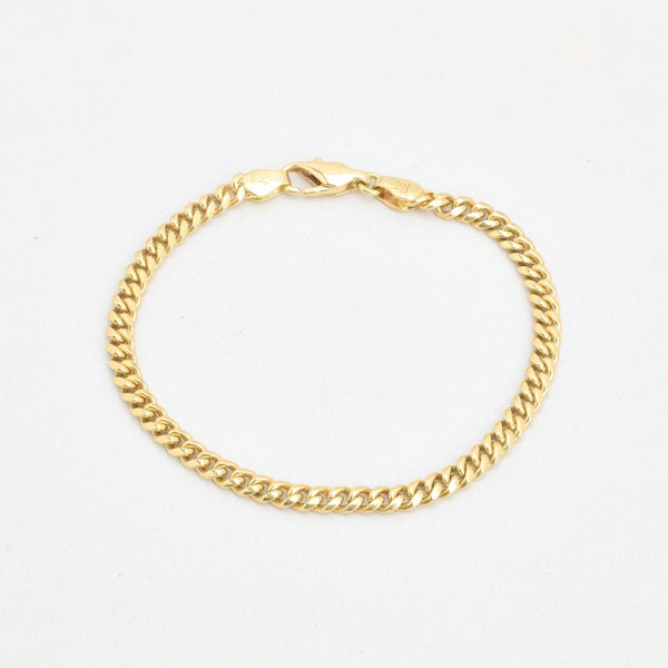 Panser Armbånd i 14K guld, 19 cm, 12.33 g