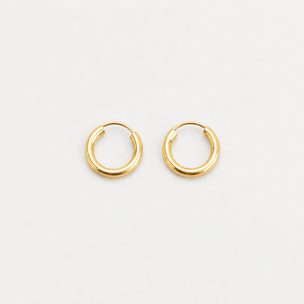 Creoler i 14K guld, 1.5 cm,
