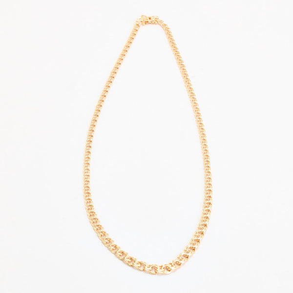 Bismark Halskæde med forløb i 18K guld, 42 cm, 9.7 g